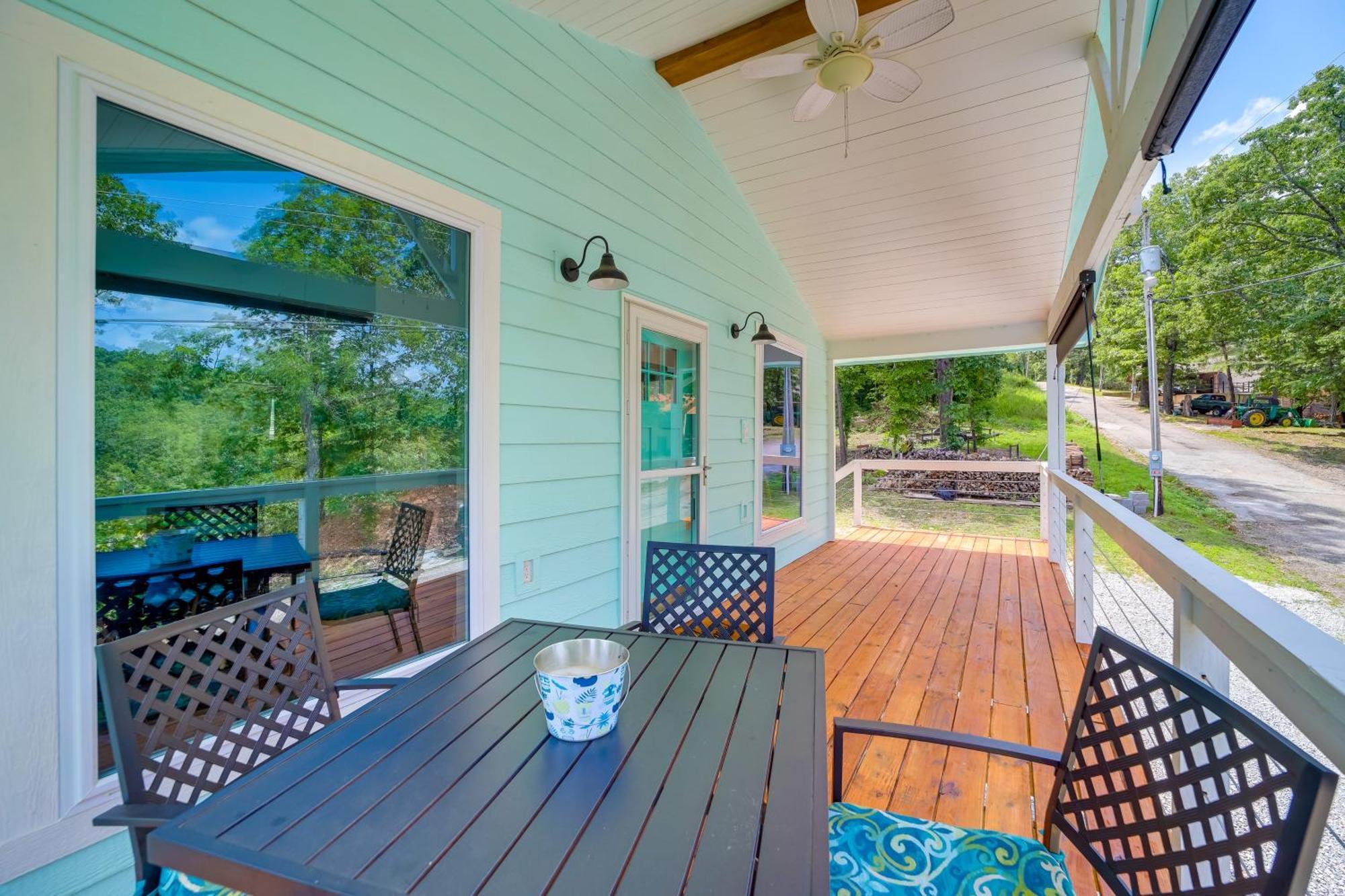 Cozy Eucha Cottage At Grand Lake With Hot Tub! 외부 사진