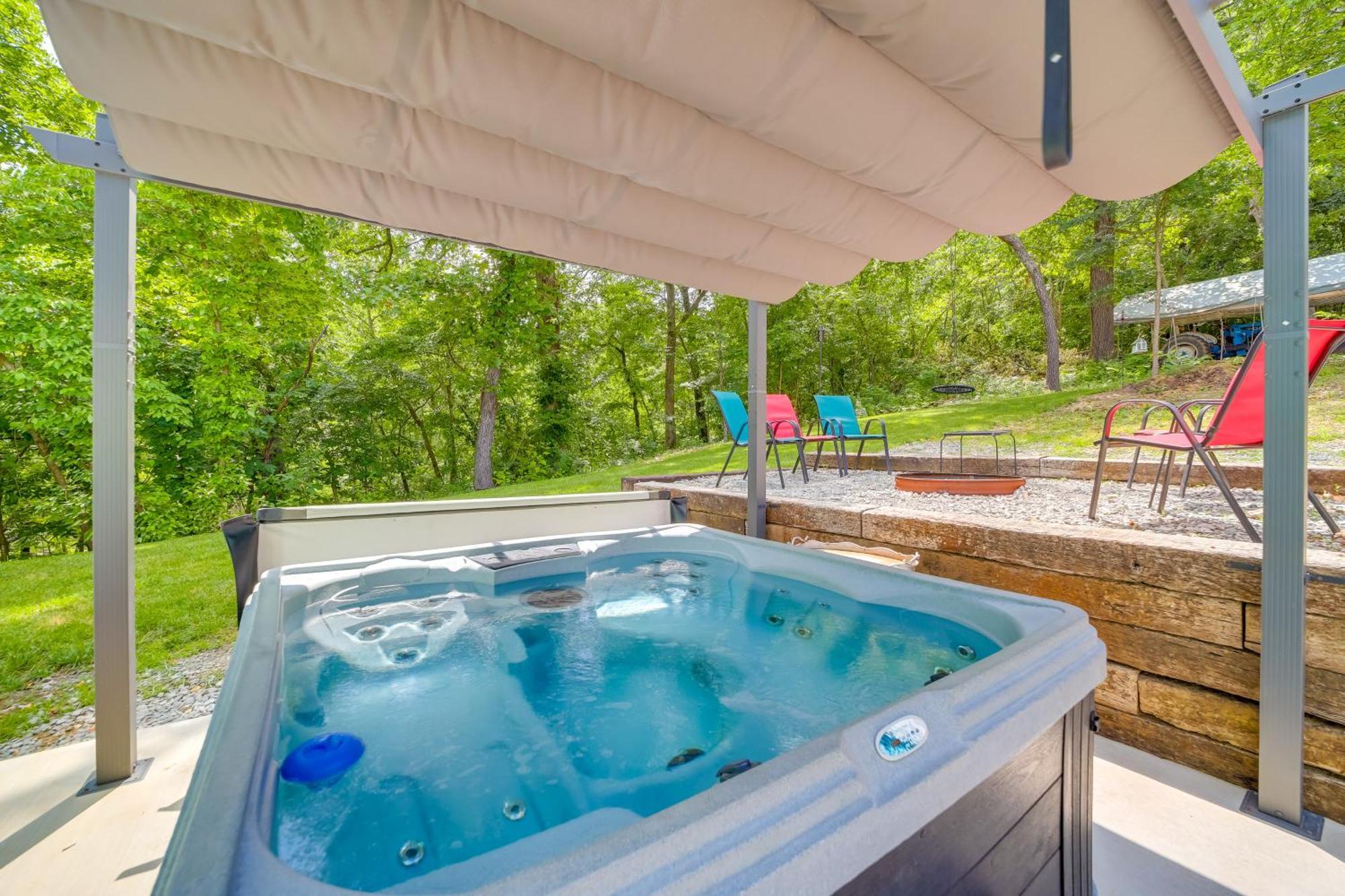 Cozy Eucha Cottage At Grand Lake With Hot Tub! 외부 사진