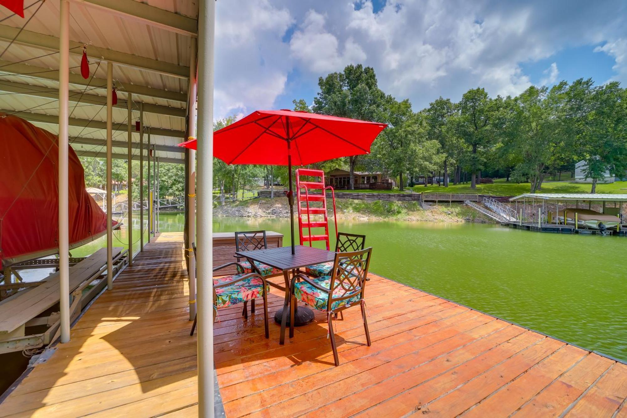 Cozy Eucha Cottage At Grand Lake With Hot Tub! 외부 사진