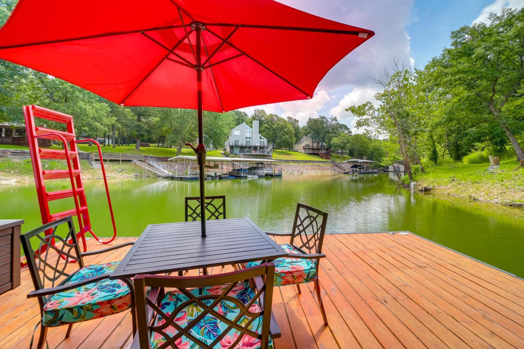 Cozy Eucha Cottage At Grand Lake With Hot Tub! 외부 사진