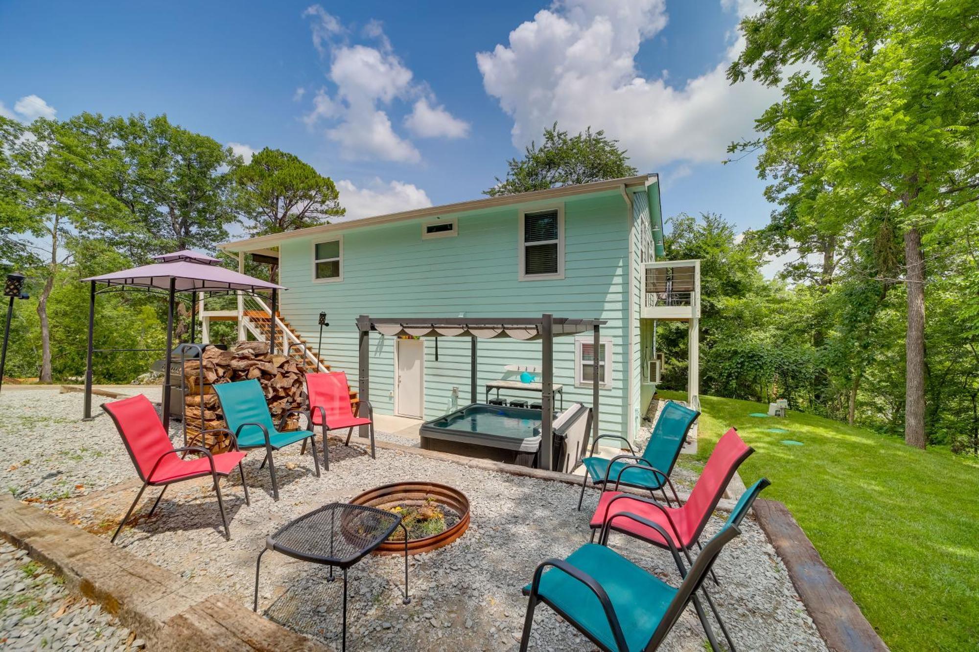 Cozy Eucha Cottage At Grand Lake With Hot Tub! 외부 사진
