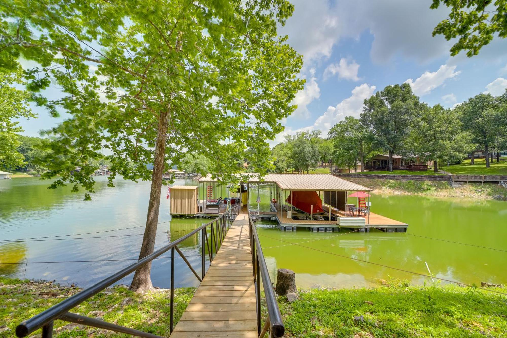 Cozy Eucha Cottage At Grand Lake With Hot Tub! 외부 사진